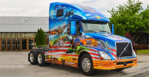 Volvo, Mack unveil Ride for Freedom trucks honoring US military