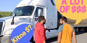 Story & Salary of an Indian Truck Driver in Canada!