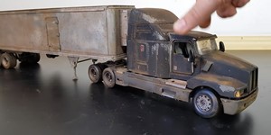 Kenworth T600 Restoration Abandoned Semi Trailer Truck