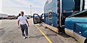 The Only 2000 Ford 350 Converted Into A Semi Truck Big Bunk In America